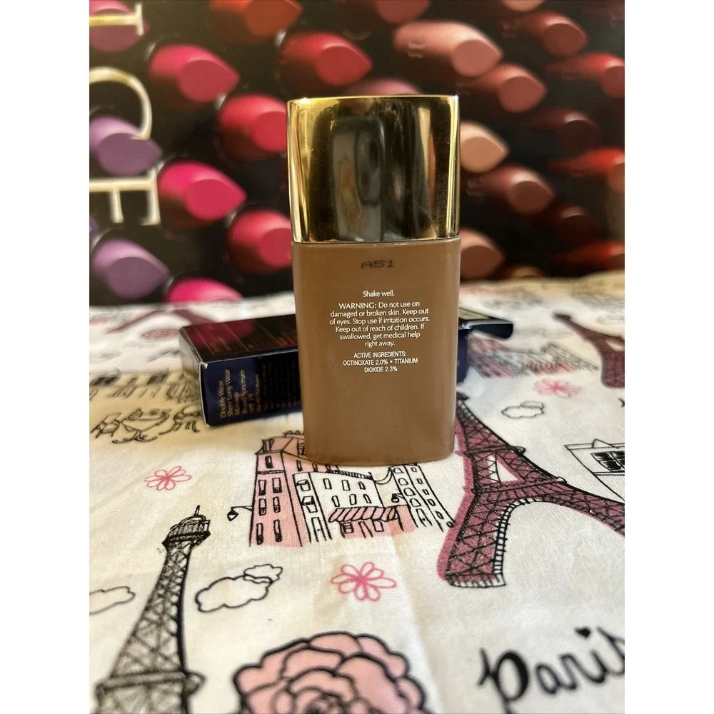 Estee Lauder Double Wear Sheer‎ Long-Wear SPF 19 Makeup Deep Spice 7w1-30mL